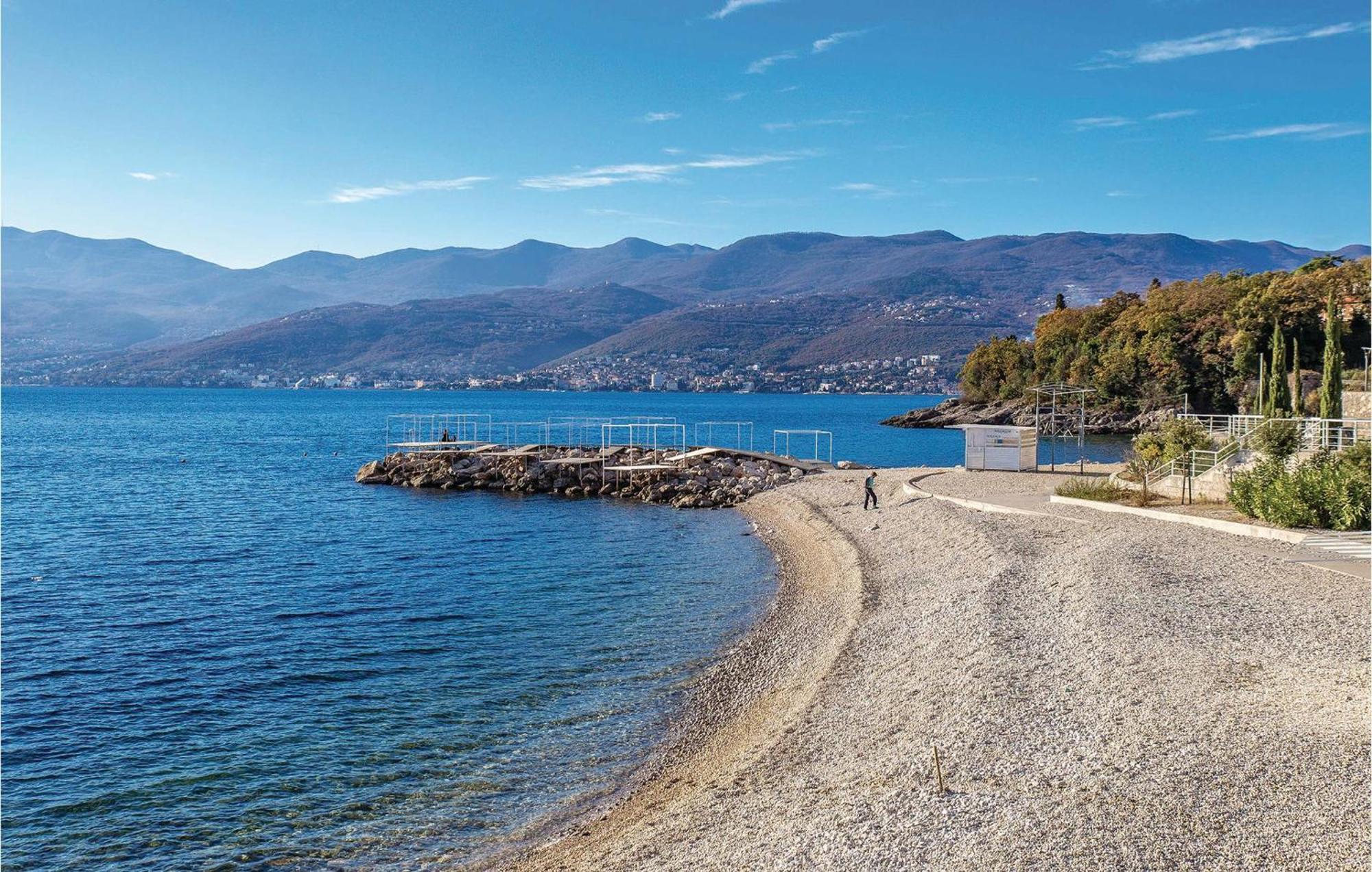 Lovely Apartment In Rijeka With House Sea View Kültér fotó