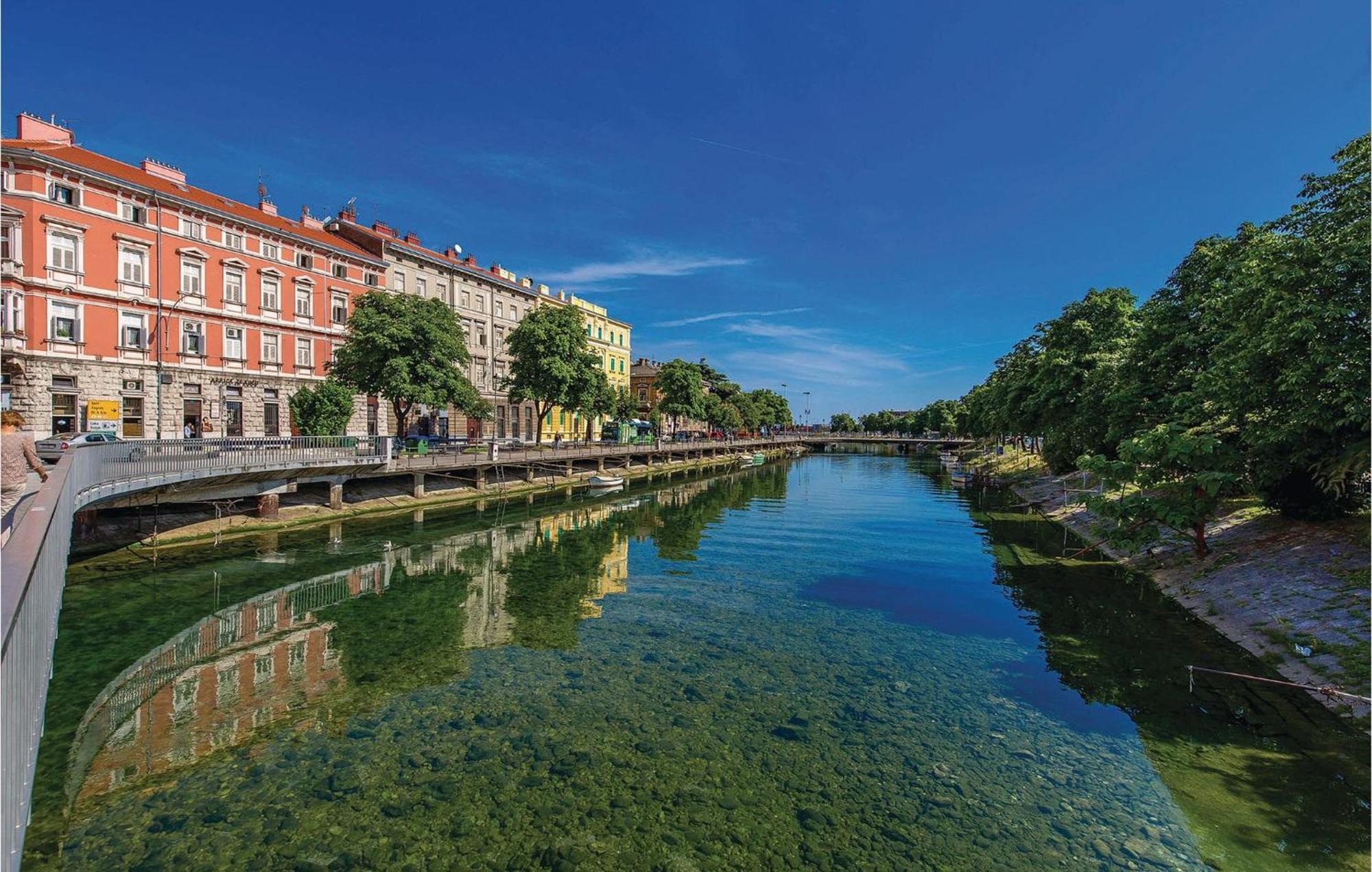 Lovely Apartment In Rijeka With House Sea View Kültér fotó